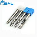 BFL- Solid Carbide Single Flute End Mill for Aluminum High speed cutting